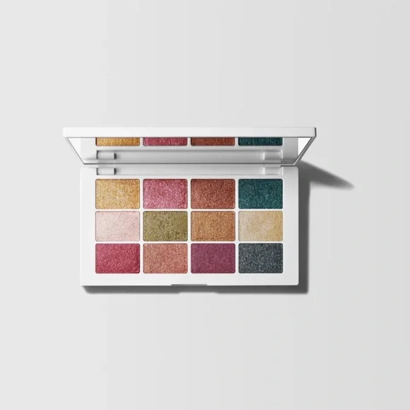 NIB Makeup By Mario Metallic Shimmer Eyeshadow Palette - Multi-Color
